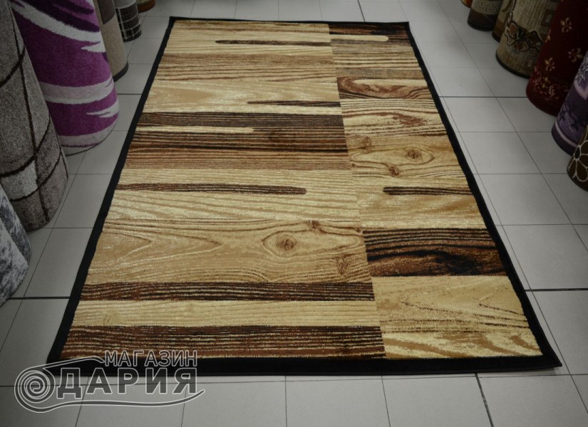Тъкан персийски килим Blue stones 2565 black